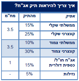 איך צריך להראות תיק אג"ח