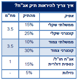 איך צריך להראות תיק אג"ח