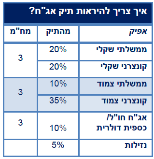 איך צריך להראות תיק אג"ח
