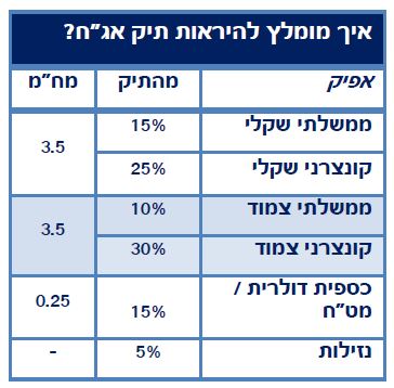 איך מומלץ להראות תיק אג"ח