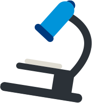 Illustration of a microscope